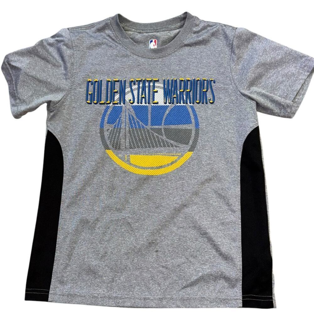 Golden State Warriors NBA Boys M Gray TShirt Basketball Curry 30 Basketball Cali